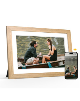 Kodak 15.6 Digital Photo Frame Wi-F- Enabled Wood-foto3