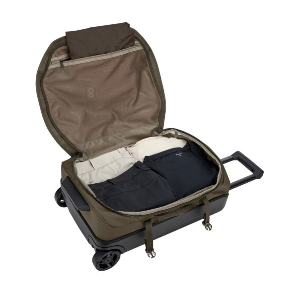 Thule 5602 Chasm Carry on Wheeled Duffel Bag 40L deep khaki Thule 5602 Chasm Carry on Wheeled Duffel Bag 40L deep khaki