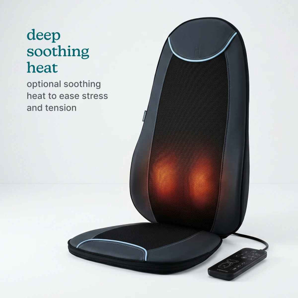 Homedics CBS-2026-EB Shiatsu Max 3.0 Back & Shoulder Massager With Heat Homedics CBS-2026-EB Shiatsu Max 3.0 Back & Shoulder Massager With Heat