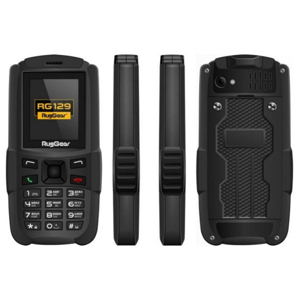 RugGear RG129 Dual black Nutitelefonid RugGear RG129 Dual black Nutitelefonid