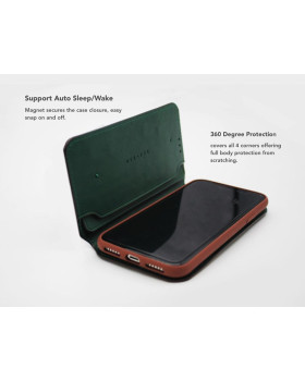 VixFox Smart Folio Case for Iphone XSMAX forest green-foto4