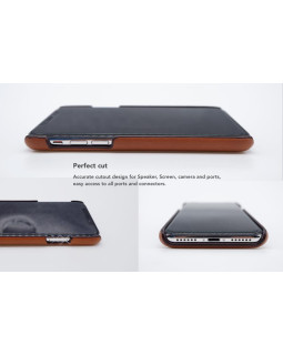 VixFox Card Slot Back Shell for Iphone XSMAX caramel brown-foto4