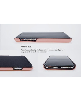 VixFox Card Slot Back Shell for Iphone XSMAX pink-foto4