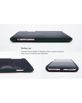 VixFox Card Slot Back Shell for Samsung S9 forest green-foto4