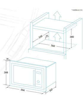 Edesa EMW-2010-IG XWH-foto4