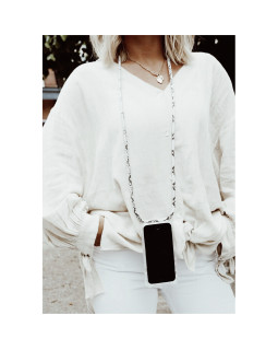 Lookabe Necklace Snake Edition iPhone X/Xs silver snake loo018-foto4