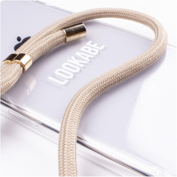 Lookabe Necklace iPhone 7/8 gold nude loo006 Mobiili ümbrised