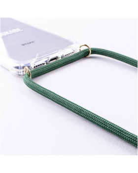 Lookabe Necklace iPhone Xr gold green loo014-foto4