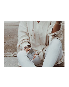 Lookabe Necklace iPhone Xs Max gold nude loo010-foto4