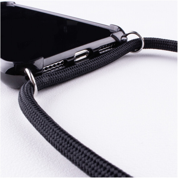 Lookabe Necklace Snake Edition iPhone Xr silver black loo024 Mobiili ümbrised