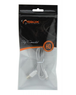 Sbox USB-1031W USB->Micro USB 1M white-foto4
