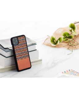 MAN&WOOD SmartPhone case iPhone 11 Pro Max browny check black-foto4