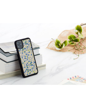 MAN&WOOD SmartPhone case iPhone 11 Pro Max blue triangle black-foto4