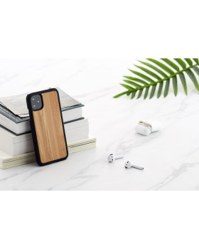 MAN&WOOD SmartPhone case iPhone 11 cappuccino black-foto4