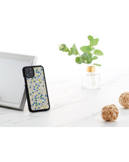 MAN&WOOD SmartPhone case iPhone 11 Pro blue triangle black-foto4