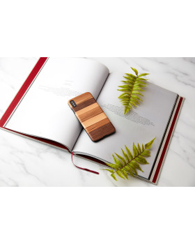 MAN&WOOD SmartPhone case iPhone XS Max sabbia black-foto4