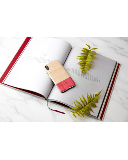 MAN&WOOD SmartPhone case iPhone XS Max miss match white-foto4