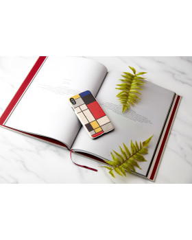 MAN&WOOD SmartPhone case iPhone XS Max modrian wood white-foto4