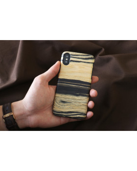 MAN&WOOD SmartPhone case iPhone X/XS white ebony black-foto4
