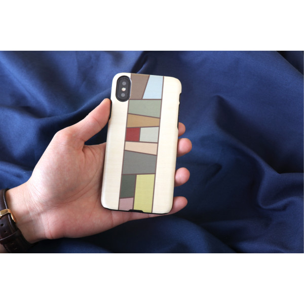 MAN&WOOD SmartPhone case iPhone X/XS nemo white Mobiili ümbrised