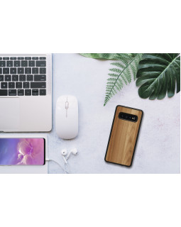MAN&WOOD SmartPhone case Galaxy S10 cappuccino black-foto4