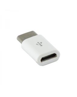 Sbox AD.USB-C W Micro USB 2.0 F. -> TYPE C M. White-foto4