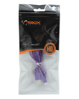 Sbox USB->Micro USB 1M USB-1031U purple-foto4