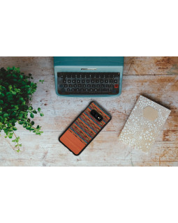 MAN&WOOD SmartPhone case Galaxy S10e browny check black-foto4