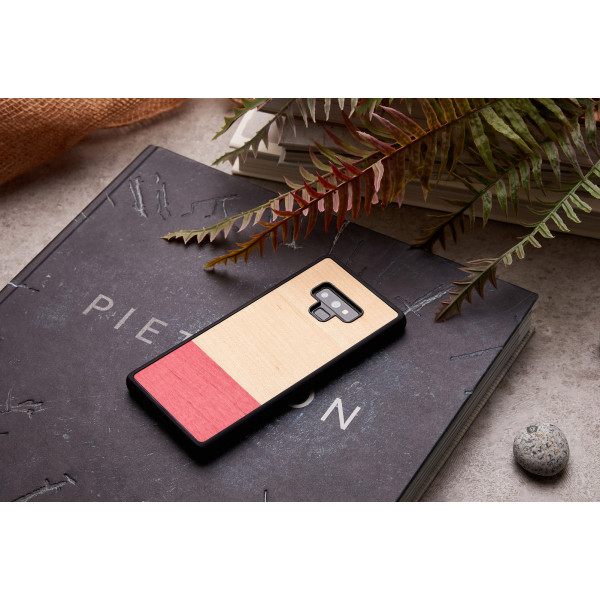 MAN&WOOD SmartPhone case Galaxy Note 9 miss match black Mobiili ümbrised