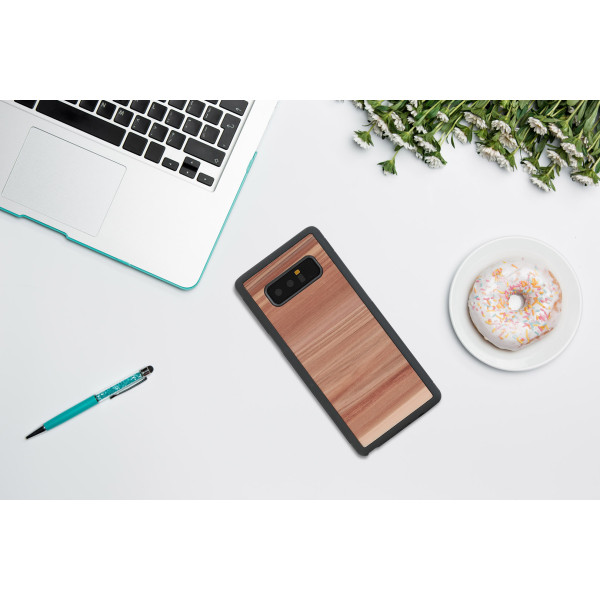 MAN&WOOD SmartPhone case Galaxy Note 8 cappuccino black Mobiili ümbrised
