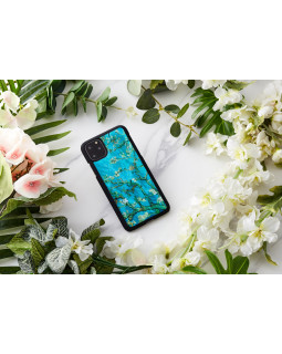iKins SmartPhone case iPhone 11 Pro Max almond blossom black-foto4
