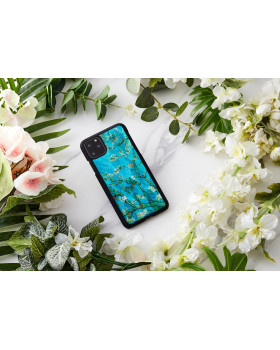 iKins SmartPhone case iPhone 11 Pro Max almond blossom black-foto4