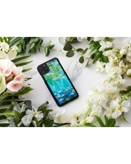 iKins SmartPhone case iPhone 11 Pro Max water lilies black-foto4