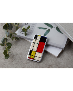 iKins SmartPhone case iPhone XR mondrian white-foto4