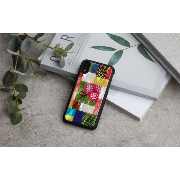 iKins SmartPhone case iPhone XR cherry blossom black Mobiili ümbrised