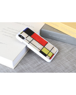 iKins SmartPhone case iPhone XS/S mondrian white-foto4