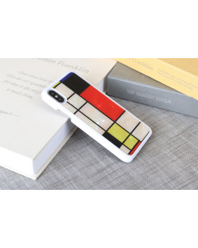 iKins SmartPhone case iPhone XS/S mondrian white-foto4