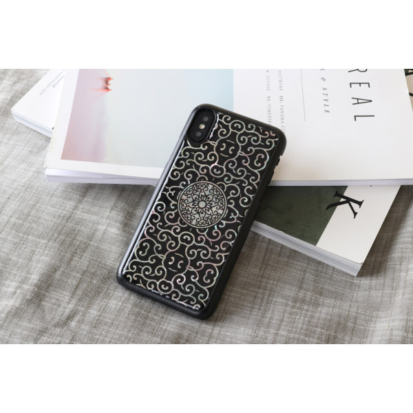 iKins SmartPhone case iPhone XS/S liana black Mobiili ümbrised