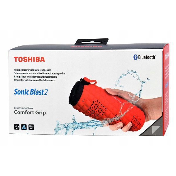 Toshiba Sonic Blast 2 TY-WSP80 red Bluetooth kõlarid