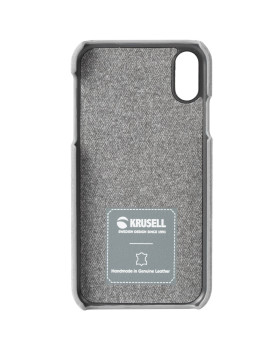 Krusell Broby Cover Apple iPhone XS Max light grey-foto4
