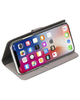 Krusell Loka FolioWallet 2in1 Apple iPhone XS Max grey-foto4