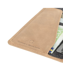 Krusell Sunne 4 Card FolioWallet Apple iPhone XS Max vintage nude-foto4