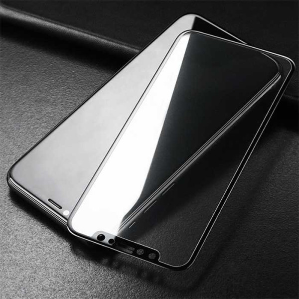 Devia Van Entire View Anti-glare Tempered Glass iPhone XR (6.1) black (10pcs) Kaitseklaasid