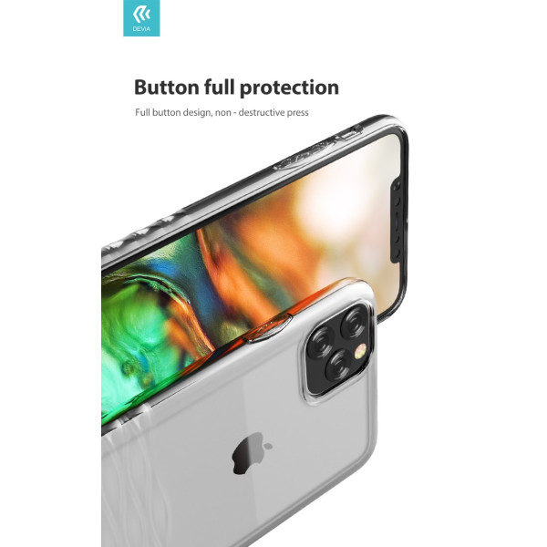 Devia Ocean2 series case iPhone 11 Pro Max clear Mobiili ümbrised