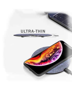 Devia UFO series ultra-thin wireless charger (15W) white-foto4