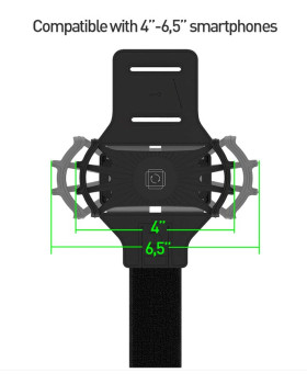 Tellur A100 Sports Armband Black-foto4