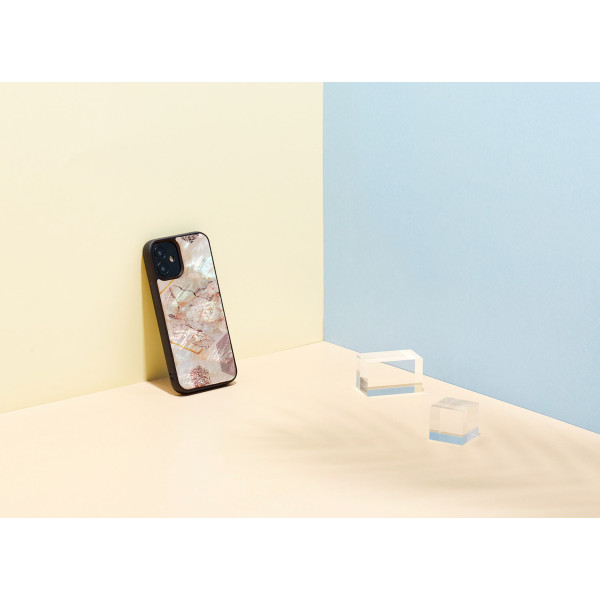 iKins case for Apple iPhone 12 mini pink marble Mobiili ümbrised