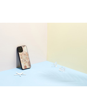 iKins case for Apple iPhone 12/12 Pro pink marble-foto4