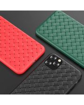 Devia Woven Pattern Design Soft Case iPhone 11 Pro red-foto4