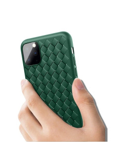 Devia Woven Pattern Design Soft Case iPhone 11 Pro Max green-foto4